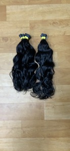 Extensiones de cabello Remy camboyano súper doble dibujado ITip queratina preadherida ondulado y recto teje 100g todos los colores - Product Image 6