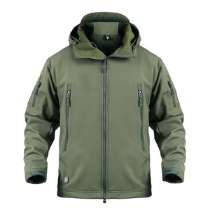 OEM venta al por mayor chaqueta de los hombres Outwear chaquetas cortavientos con capucha - Product Image 1