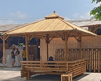 Toldo de bambú Premium hecho a mano Gazebo & Pergola Diseño personalizado de alta calidad