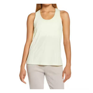 Camiseta sin mangas informal de alta calidad para mujer: tela de algodón transpirable, ligera y de alta calidad, perfecta para el verano - Product Image 1