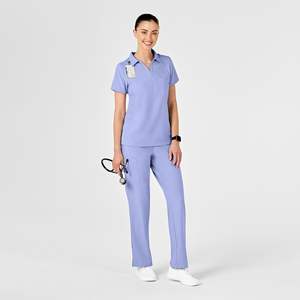 Ensembles d'uniformes de gommage à la mode en gros pantalons de jogging coton polyester médical hôpital médecins infirmières combinaisons de gommage - Product Image 3