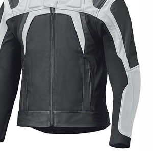 Venta al por mayor de alta calidad de encargo a prueba de viento de invierno impermeable chaqueta de motorista de cuero - Product Image 5