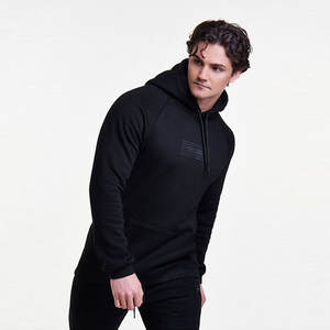 Sudadera con Capucha Unisex de Estilo Vintage, Tejida, con Logotipo Estampado, Tinte Liso, Secado Rápido, Transpirable, para Niños y Bebés - Product Image 3