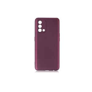 Coque en silicone SAFA Premier Damson Purple pour Oppo A74 4G, coque arrière protectrice en TPU souple de haute qualité avec logo personnalisable - Product Image 1