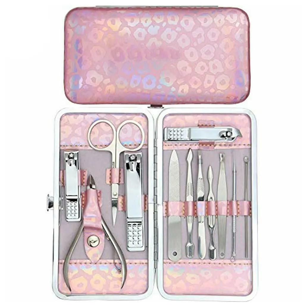 Pink Color Maniküre & Pediküre Kit für Frauen Hot Sale Anspruchs vollste Hand & Toe Beauty Nagel pflege Pediküre Maniküre Set