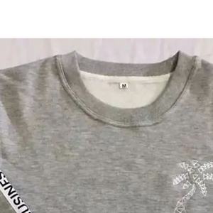 Latest Design Wholesale Custom Printed Men Sweat Shirts / Round Neck Casual Wear Sweat Shirts With Low MOQ - Product Image 4