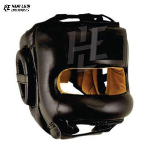 ชุดป้องกันศีรษะหนังวัวแท้สำหรับมืออาชีพชุดฝึกและพิมพ์โลโก้ - Product Image 1