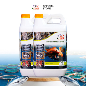 Limpiador de Agua Líquido Ecológico y Orgánico para Acuicultura, 5 Litros, para Estanques de Peces y Granjas de Camarones - Product Image 1
