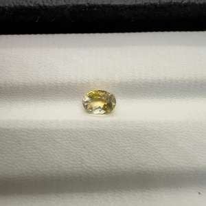 แซฟไฟร์สีเหลืองไม่ผ่านการทำความร้อนทรงวงรีรูปร่างสอบเทียบขนาดแซฟไฟร์ธรรมชาติ - Product Image 3