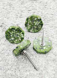 Perilla de Latón Pentágono, Herraje de Puerta de Diseño Exclusivo, Color, Forma y Tamaño Personalizables, Hecho en India - Product Image 3