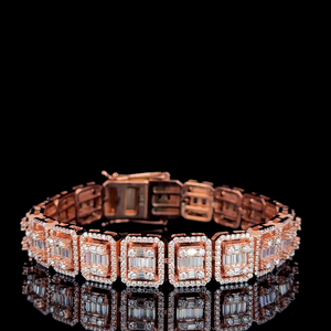 Miami luxe 12mm cubain chaîne lien Bracelets Ross or argent glacé Moissanite diamant croix forme chrétien fête cadeau en gros - Product Image 1