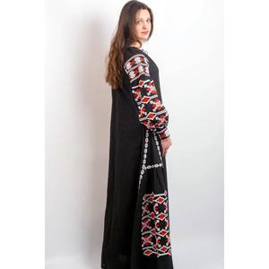 Robes de soirée décontractées pour femmes, manches longues avec broderie à la main, robes longues d'ukraine, nouvel arrivage 2022 - Product Image 5