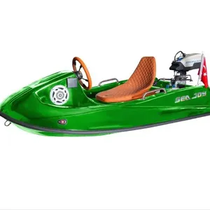 Ocean Seajoy Agua Gokart Agua Verde Go-Kart Canoa Eléctrica Mini Barco Eléctrico