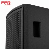 Haut-parleur professionnel passif large bande 2 voies 2 transducteurs 12 pouces à aimant néodyme pour système de sonorisation de salle