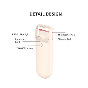 <span class=keywords><strong>Rizador</strong></span> de pestañas recargable Nicemay, <span class=keywords><strong>rizador</strong></span> de pestañas eléctrico Natural - Product Image 6