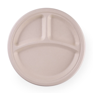 Platos de Bagazo Resistentes y Ecológicos de SHYAMA ENTERPRISES, Diseñados para Uso Diario en Hogares, Cafeterías y Comedores al Aire Libre - Product Image 3