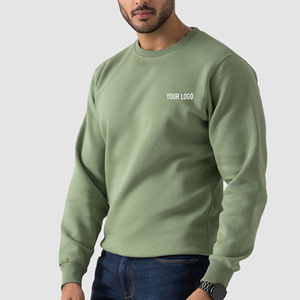 Sudadera de Hombre de Moda Urbana Antibacteriana para Otoño e Invierno, de Lona, Corte Regular, Secado Rápido, Transpirable, Informal, de Manga Larga - Product Image 1