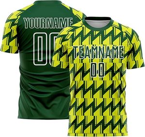 Ensemble complet unisexe de maillot de football respirant et léger à manches courtes – Créez votre propre maillot d'équipe – Tenue de football personnalisable - Product Image 2