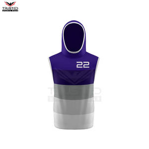 Sudadera sin Mangas para Hombre, Diseño Sólido, 100% Algodón Orgánico Ecológico, Secado Rápido, Personalizable, en Oferta - Product Image 2