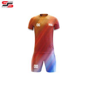Maillot de football pour adultes et enfants Maillot de football personnalisé pour garçons Uniforme de football respirant pour unisexe - Product Image 5