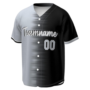 Uniformes de baseball vierges à séchage rapide en gros, uniformes de baseball en polyester personnalisés, votre propre conception, uniformes de baseball unis - Product Image 4