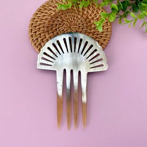 ACCESSOIRES DE CHEVEUX EN CORNE DE BUFFLE POLI FAIT À LA MAIN Fourchette À Cheveux Bâton Barrettes Clips pour Bijoux Matiss Coiffure - Product Image 5