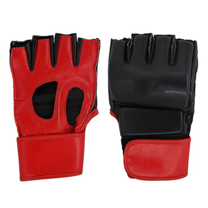Gants de MMA personnalisés OEM de meilleure vente en cuir PU à bas prix - Product Image 1