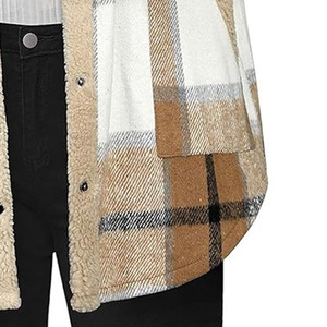 Lana personalizada transpirable mujeres Shackets calidad superior estilo decente OEM/ODM venta al por mayor pedido a granel disponible todos los tamaños y colores - Product Image 5