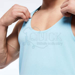 Camiseta sin Mangas de Punto Casual para Hombre a Bajo Precio, Transpirable, Ecológica, de Secado Rápido, Ropa Deportiva - Product Image 5