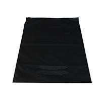 Sacs en plastique biodégradables écologiques, sacs d'emballage personnalisés mats givrés, sacs à fermeture éclair pour vêtements, pochettes en polyéthylène recyclables CPE