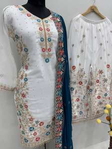 Top Selling Stylish <b>Women</b> <b>s</b> <b>3</b> <b>Piece</b> Party Wear <b>Suit</b> Collection with Rich Ethnic Detailing for All Occasions - Product Image 6