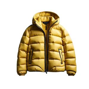 แจ็กเก็ตปลาปักเป้าสำหรับผู้ชายฤดูหนาวปรับแต่งได้เสื้อกันลมมีฟองความหนายาวแบบปรับแต่งได้ - Product Image 4