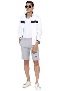 wholesale cargo shorts <b>paints</b> front and back pockets custom logo embroidered and printed <b>paints</b> shorts for men's - Product Image 3
