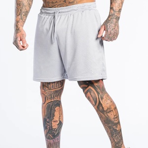 2023 vente en gros été taille élastique Logo personnalisé hommes shorts de gym course Nylon Polyester maille Shorts de plage pour hommes - Product Image 4