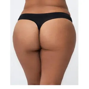 Alta Qualidade OEM/ODM Plus Size Mulheres Breve Feminino Sem Costura Tanga Ice Silk Cuecas Lady Underwear Sólidos Calcinhas Sem Costura