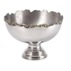 Nouveau design Bol rond de luxe en métal pour l'extérieur Prix de gros Saladier et bol de service - Product Image 5