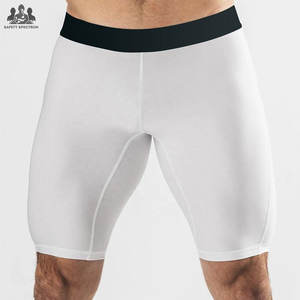 Pantalones Cortos Deportivos de Compresión para Hombre 2026 |   Cintura Elástica de Altura Media |   Secado Rápido y Transpirable |   Personalizable |   Base de Entrenamiento Atlético al por Mayor - Product Image 4
