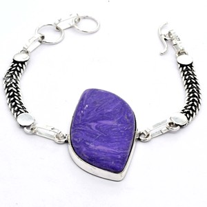 Mosaic Jasper Gemstone Assorted Natural Crystal Chunky <b>Bracelet</b> for Women Mix Gemstone <b>Copper</b> and Brass Jewelry Fashionable - Product Image 1