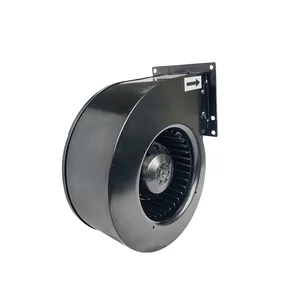 Kiron 120 ~ 315mm ventilador centrífugo galvanizado para ventilação de ar, ventilador de ar central de entrada única, caixa de aço para ventilação de ar