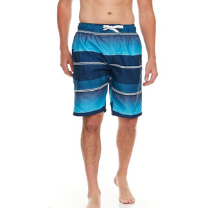 Short de plage élégant à séchage rapide pour hommes avec cordon de serrage poches latérales motif solide pour la natation, le surf et les activités de plein air - Product Image 4