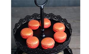 Exhibidor de Postres Decorativo de Metal Ecológico para Celebraciones Étnicas, Ofrece una Exhibición Encantadora de Pasteles Tradicionales Festivos - Product Image 5