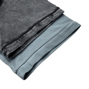 T-shirt pour homme vintage sur mesure en gros, coupe classique, 100% coton lourd, couleur unie, décontracté, respirant, écologique, lavé - Product Image 4