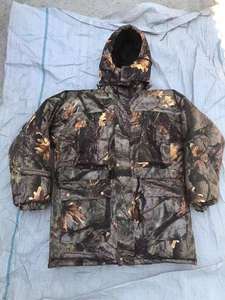 Combinaison de chasse respirante imperméable coupe-vent à motif camouflage, vêtements de safari pour le camping en plein air, pour hommes et femmes - Product Image 4