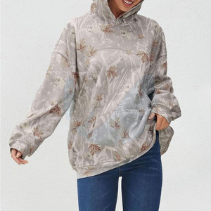 เสื้อฮู้ดดี้สตรีทแวร์ดีไซน์ล่าสุด สีพื้น ระบายอากาศได้ดี สำหรับผู้หญิง - Product Image 5