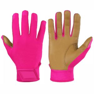 Wholesale Professional Baseball <b>Batting</b> <b>Gloves</b> Leather Unisex Breathable Customized Durable Lightweight Adult <b>Gloves</b> - Product Image 2