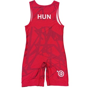 Nouveaux justaucorps de lutte personnalisés pour hommes 2025 avec un design de sublimation intégral pour les compétitions internationales - Product Image 2