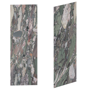 Sélection spéciale Carreaux en grès cérame italien 100% effet marbre brillant pour villa avec design graphique 60X120 CM - Product Image 1