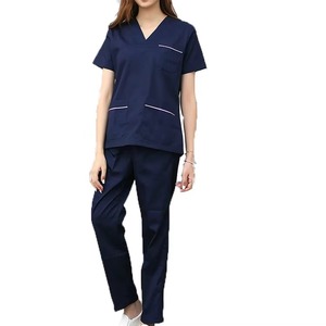 Uniforme de Enfermera Personalizable, Uniforme de Trabajo de Poliéster y Elastano para Hospitales y Clínicas, Conjuntos de Uniformes Médicos - Product Image 3