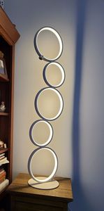 Lampe de chevet de table en corne de style animal fait main, avec cadre à motif de printemps, pour décoration d'art de bureau et de maison, objet de collection - Product Image 5