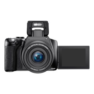 4K 72MP WiFi <b>Digital</b> <b>Video</b> <b>Camera</b> 3.0 Inch IPS Screen 12X Optical Zoom CMOS Sensor Built-in LED Fill Light Vlog Photo & <b>Video</b> - Product Image 2